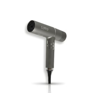 LovoUK 1600W Silver Grey Compact Hair Dryer for Hotels