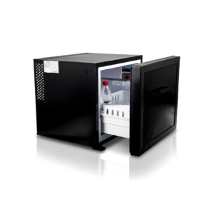 LovoUK 45L Thermo Absorption Refrigerator – Silent, Energy-Efficient Drawer Design with LED Light