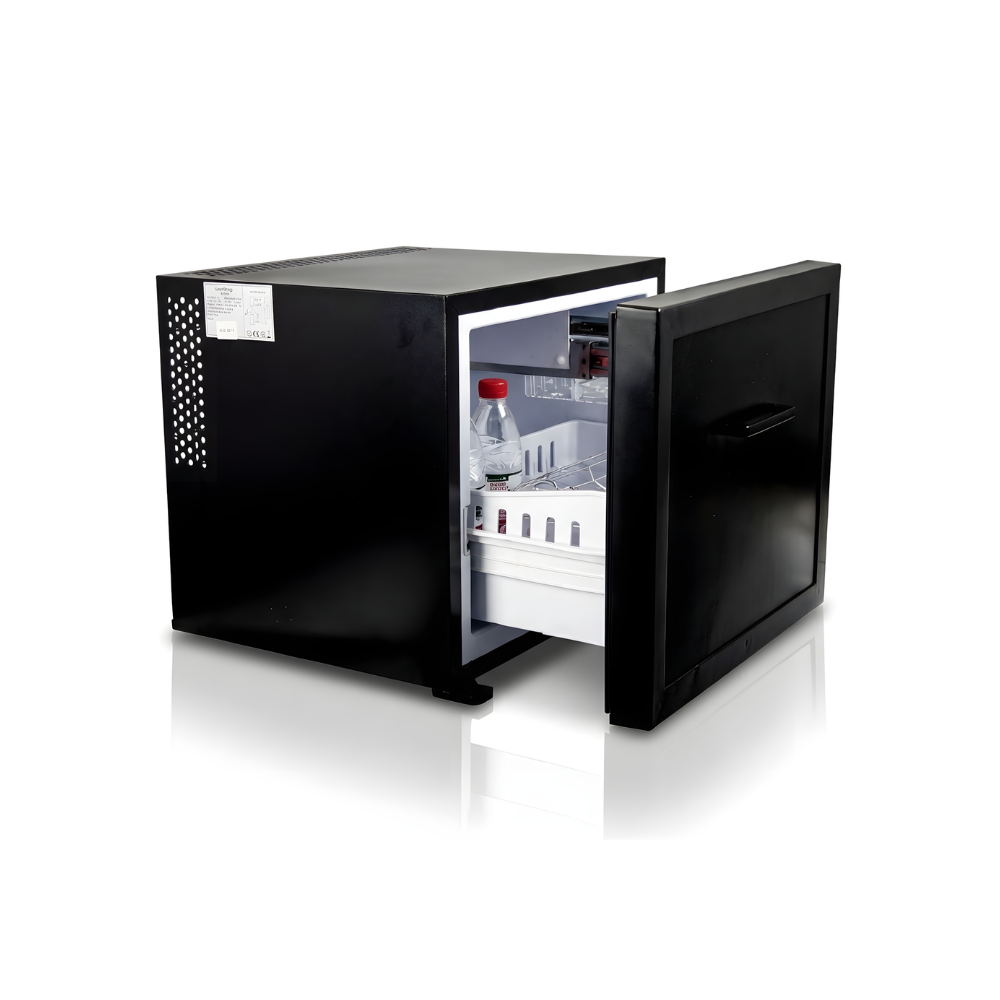 LovoUK 45L Thermo Absorption Refrigerator – Silent, Energy-Efficient Drawer Design with LED Light