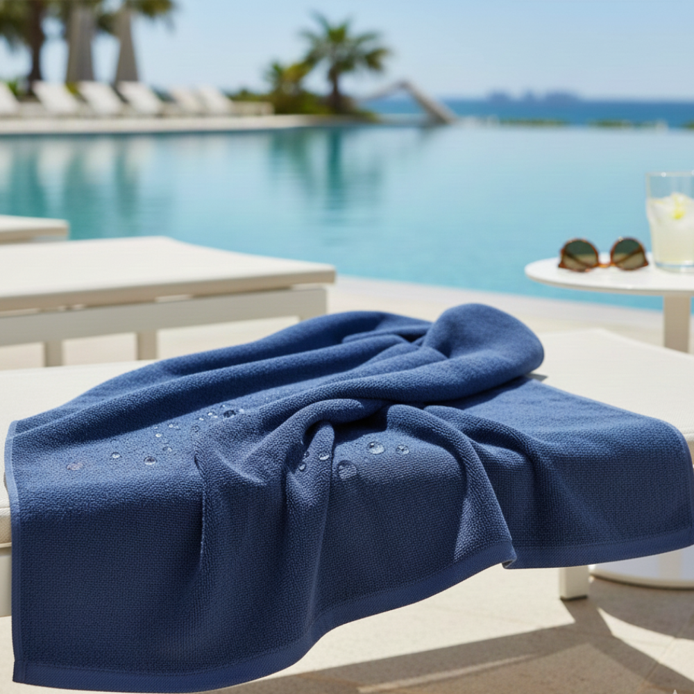 Pool Towel - Royal Blue
